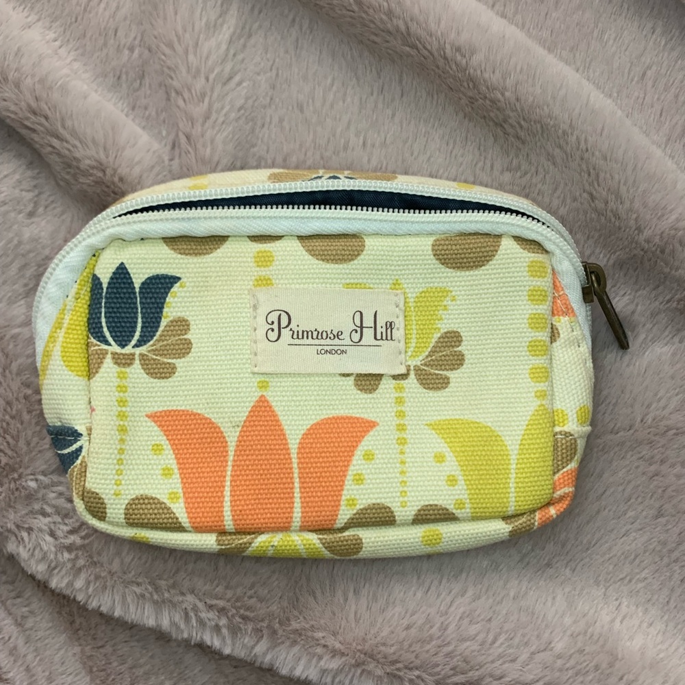 Primrose Hill Mini Floral Zippered Pouch